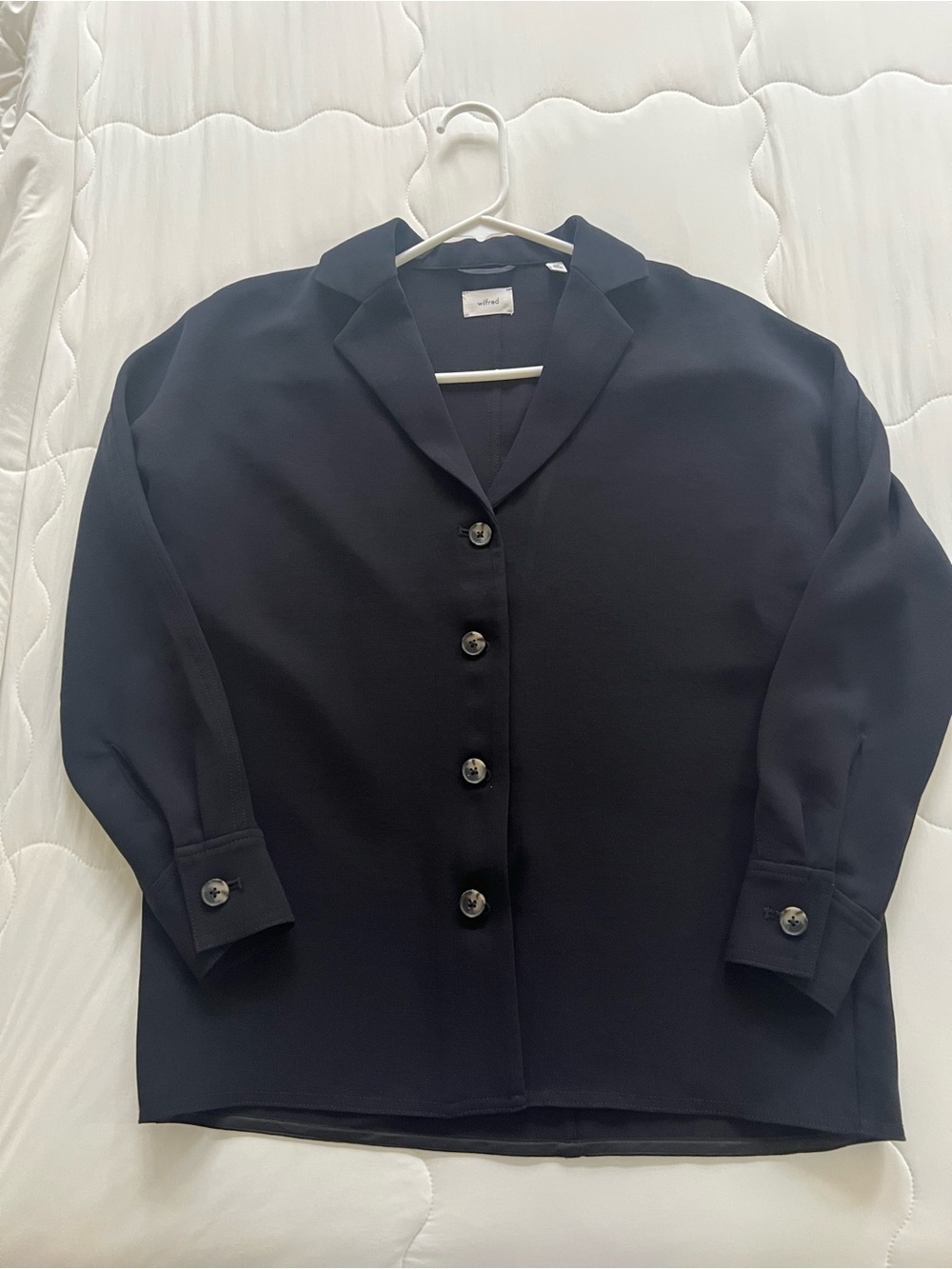 Wilfred FreeForm Shirt Black